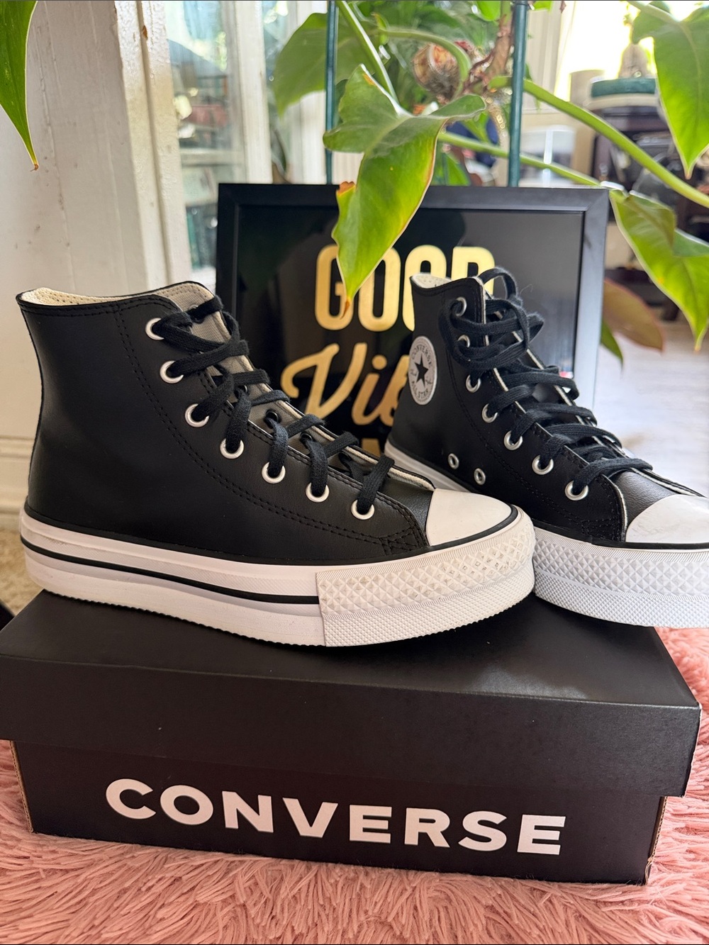 Converse High-Top Platform Sneakers